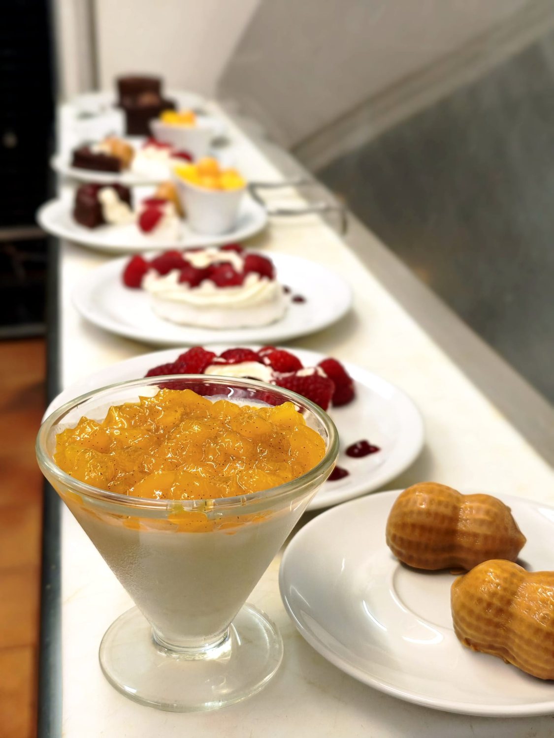 Dessert maison d'Ô Dunes